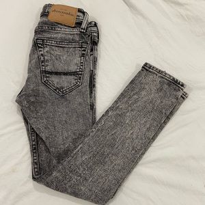 Abercrombie kids super skinny jeans